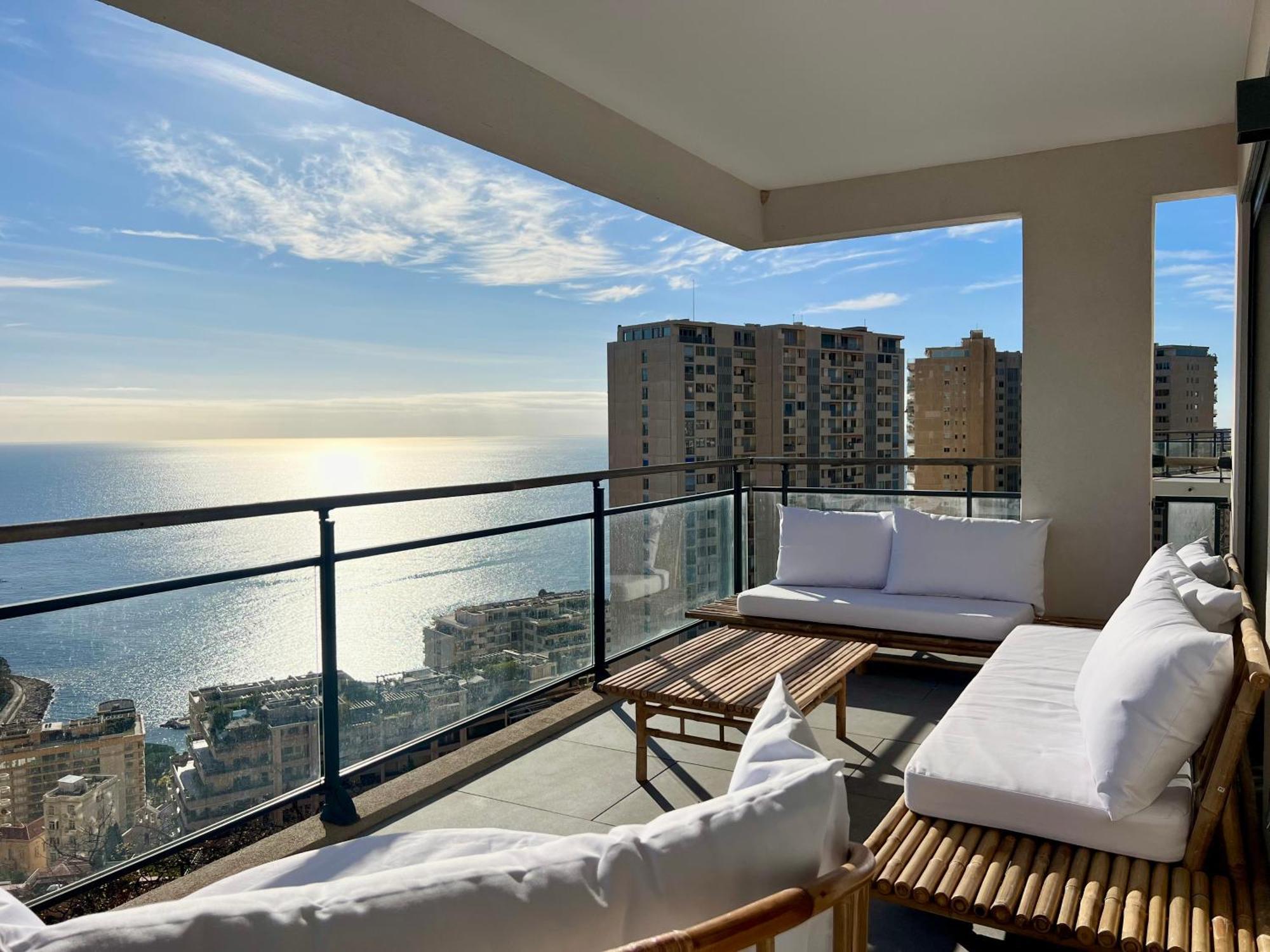 Luxurious Apartments Monaco&Seaview, Infinitypool&Parking Beausoleil Exteriör bild
